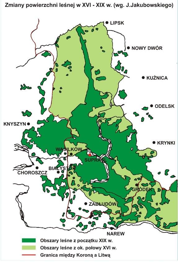 historia nadleśnictwa